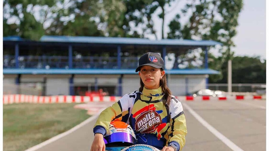 Valentina Helena Tavárez vuelve al Mundial de karting