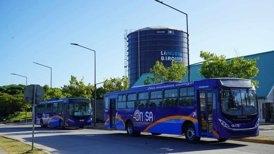 OMSA relanza corredor La Nueva Barquita con seis autobuses y anuncia servicio gratuito por 15 días