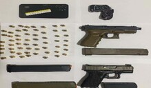 Apresan a dos hombres con 12 registros policiales entre ambos y les ocupan armas