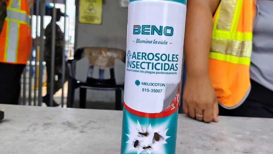 Decomisan cargamento de insecticidas que ingresarían al país de manera irregular