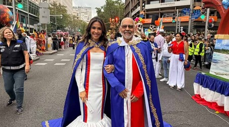 Madrid corona a Mariasela Álvarez y Manuel Montilla como embajadores del carnaval dominicano