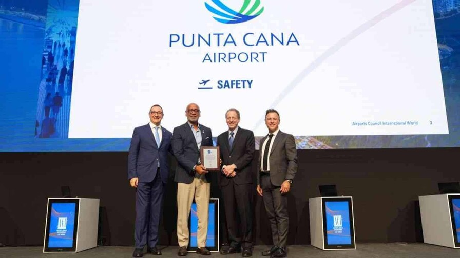 El Aeropuerto de Punta Cana recibe reconocimiento por aportes a la seguridad en esa industria