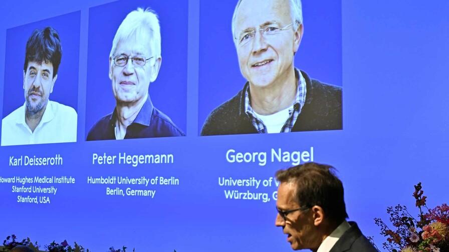 Los tres Nobel pioneros en la optogenética que revoluciona la neurociencia Los tres Nobel pioneros en la optogenética que revoluciona la neurociencia