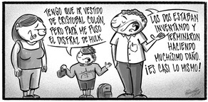 Caricatura de Noticiero Poteleche 8 octubre 2026