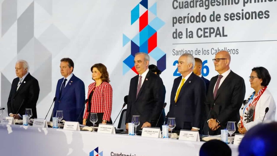 Presidente Luis Abinader encabeza en Santiago inicio del 41 período de sesiones de la Cepal
