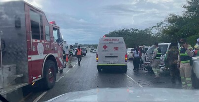 Reportan accidente múltiple en la Autovía del Este