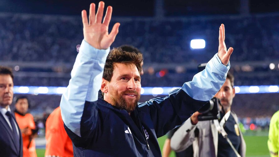 La despedida de Messi y el safety car