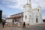 Un hotel y una iglesia colapsan en zona afectada por el terremoto de 7.7 en Panamá Un hotel y una iglesia colapsan en zona afectada por el terremoto de 7.7 en Panamá