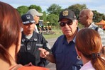 Presidente de Panamá visita zonas afectadas por terremoto de magnitud 7.7 y pide mantener la calma