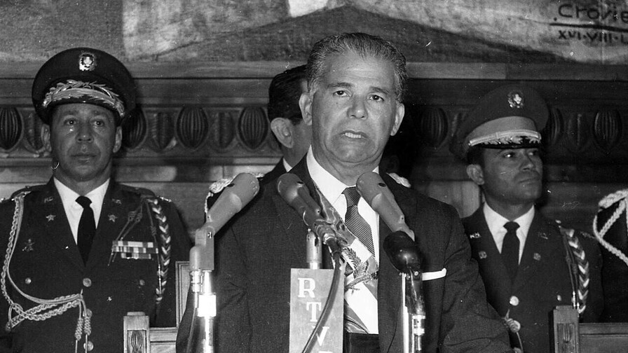 Elías Wessin y Joaquín Balaguer