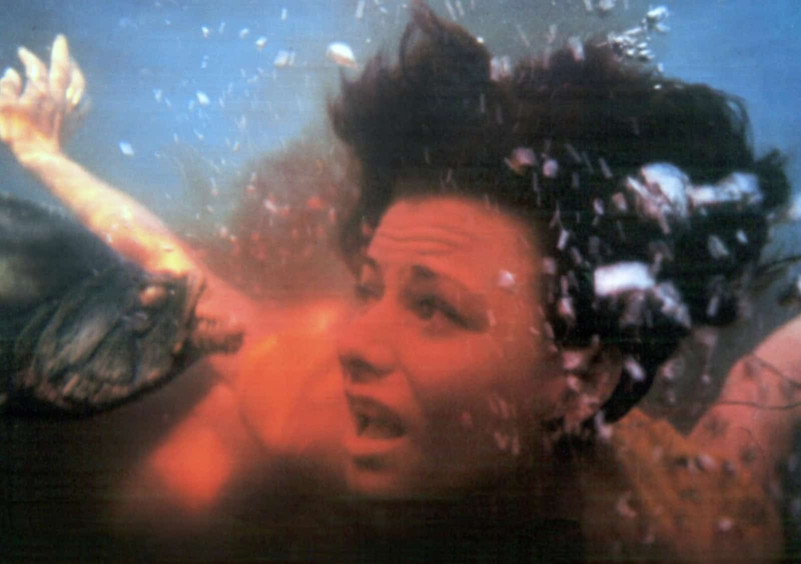 Escena de la película “Piranha”.