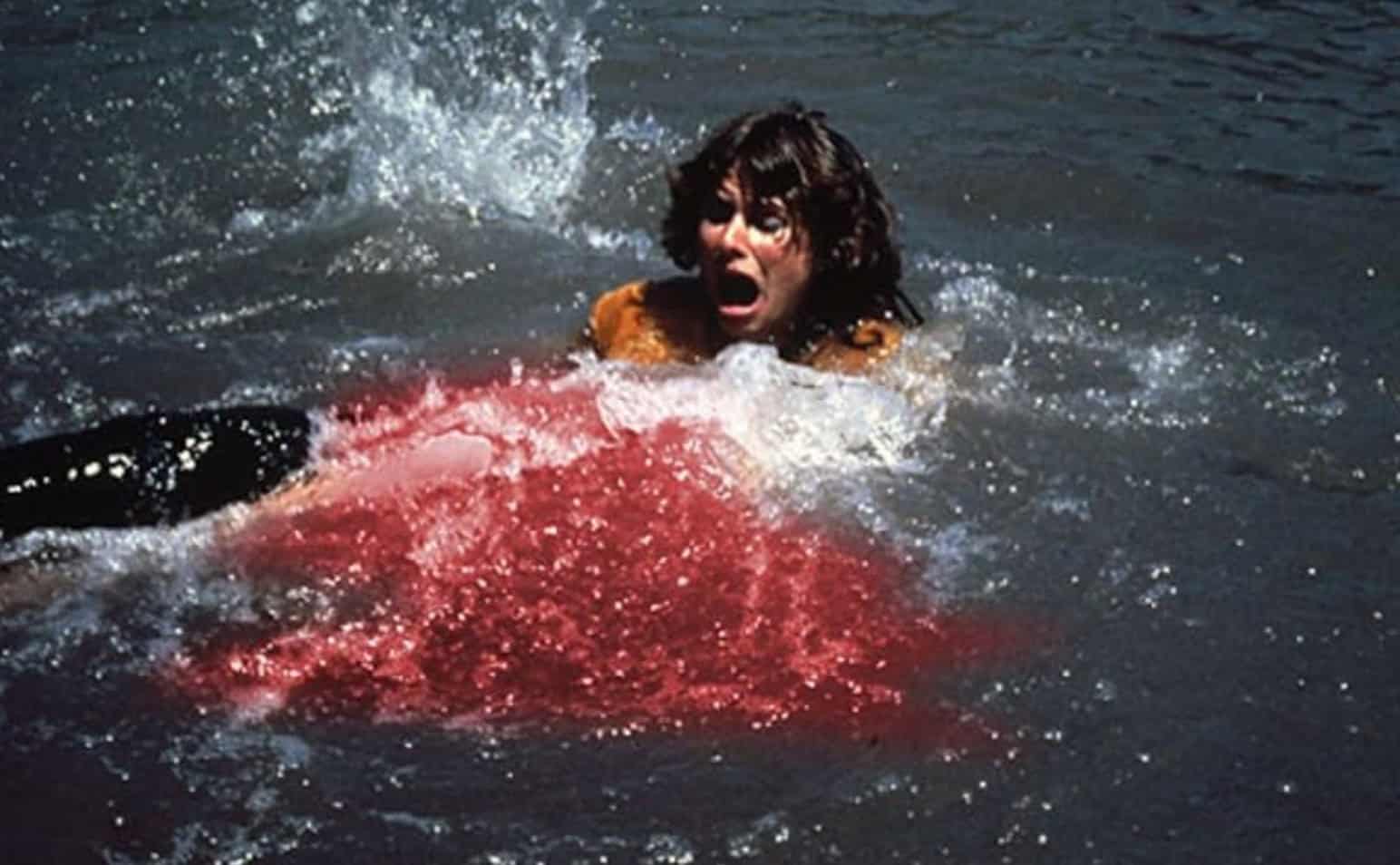 Escena de la película “Piranha”.