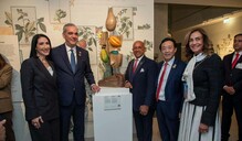 Abinader inaugura salón de República Dominicana en la sede de la FAO en Roma