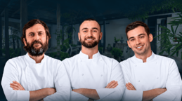 Un encuentro a seis manos para saborear la alta cocina