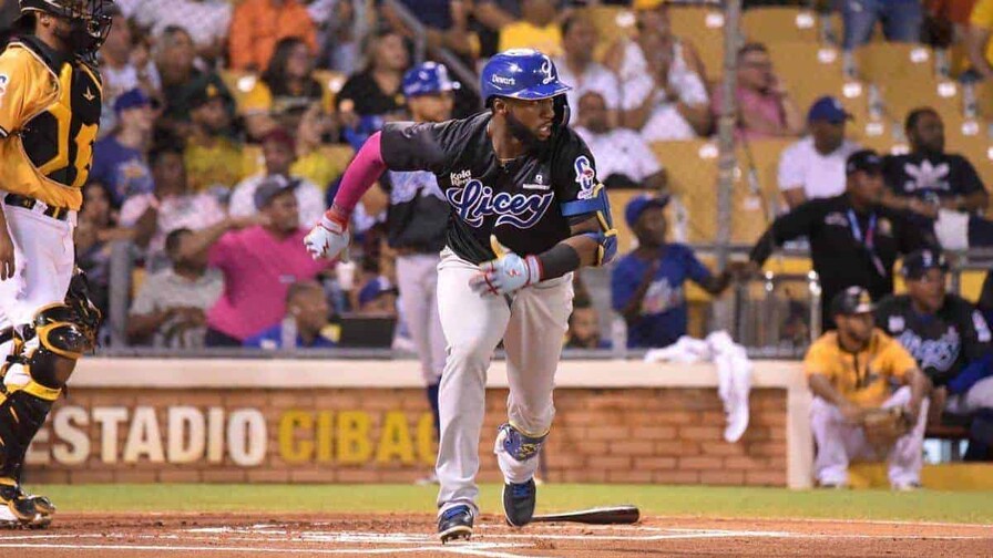 Mel Rojas Jr. es símbolo azul en la batería de veteranos del Licey