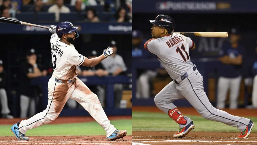 José Ramírez y Junior Caminero van por el desempate en la Serie de Campeonato de la Americana José Ramírez y Junior Caminero van por el desempate en la Serie de Campeonato de la Americana