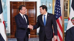Canciller Bisonó y Marco Rubio abordan seguridad regional y cooperación económica