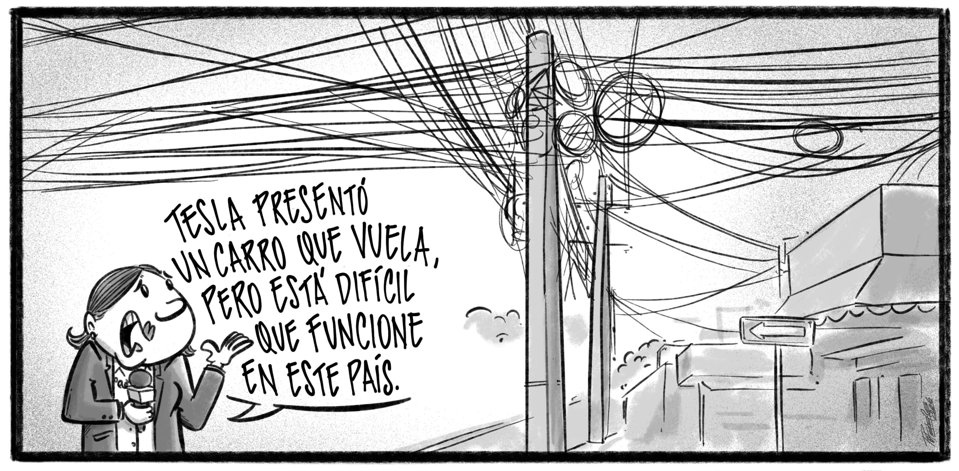 Caricatura de Noticiero Poteleche 17 octubre 2026