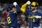 Los Cerveceros logran la barrida ante los Dodgers y llegan a su segunda final histórica Los Cerveceros logran la barrida ante los Dodgers y llegan a su segunda final histórica