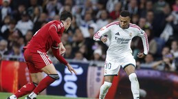 Con doblete de Mbappé, el Real Madrid golea al Sevilla en el Bernabéu