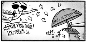 Caricatura de Noticiero Poteleche 20 octubre 2026