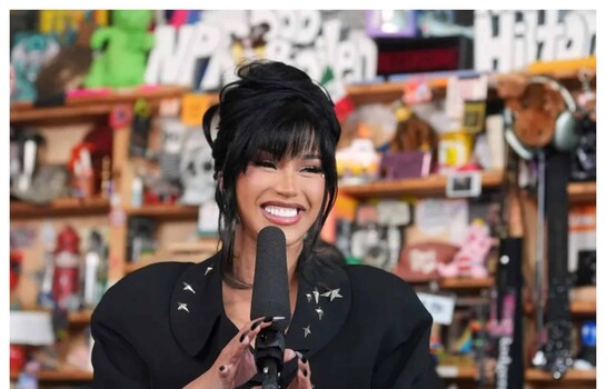 Cardi B conquista el Tiny Desk de NPR con un recorrido por los grandes éxitos de su carrera