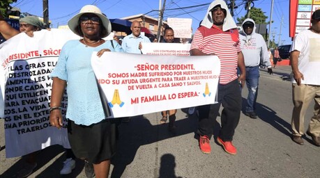 “Señor presidente, queremos respuestas”: familias piden al Gobierno traer a dominicanos en Rusia