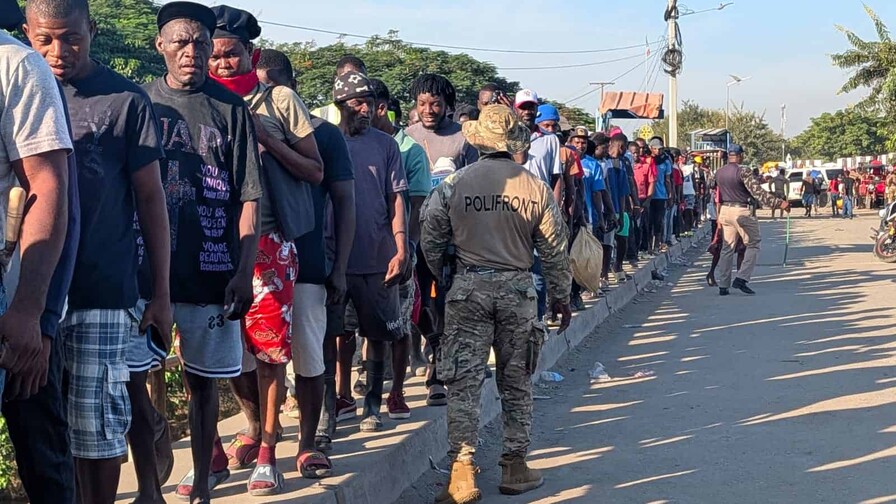 Autoridades haitianas refuerzan vigilancia en zonas del norte del país