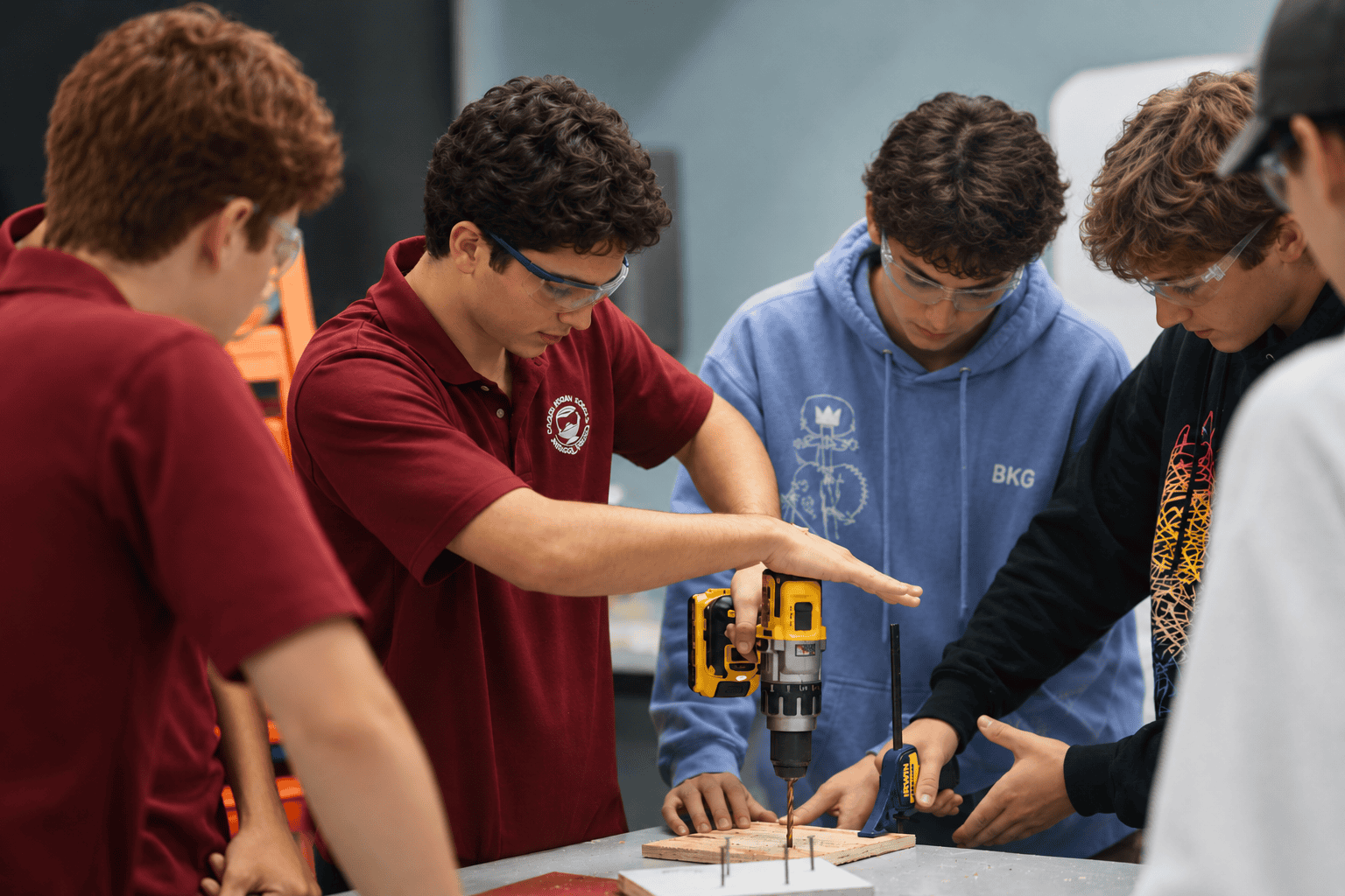 Estudiantes del Carol Morgan School