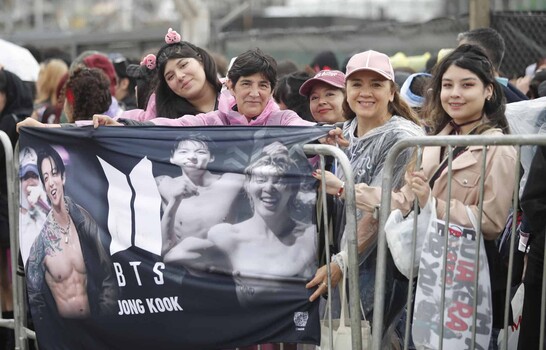 BTS llega a Argentina y genera gran expectativa entre sus fanáticos