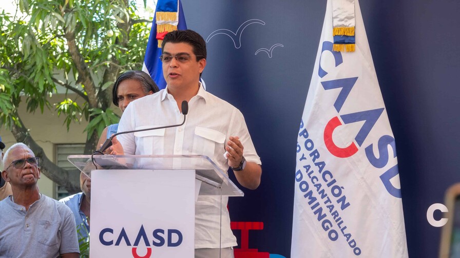 Caasd anuncia un metro cúbico adicional de agua por segundo para Santo Domingo Norte