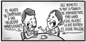 Caricatura de Noticiero Poteleche 22 octubre 2026