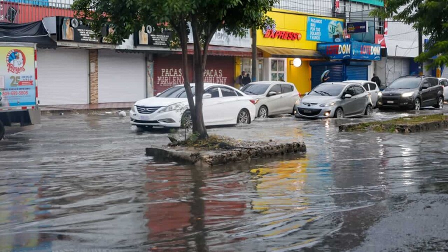 Estos son los lugares de República Dominicana donde más ha llovido en los últimos cinco días