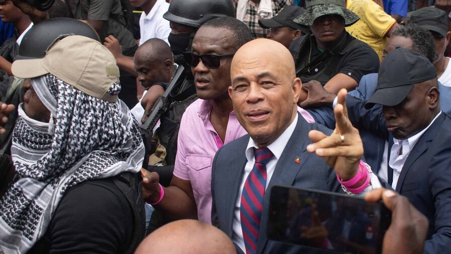 Michel Martelly busca volver al poder en Haití pese a sanciones internacionales Michel Martelly busca volver al poder en Haití pese a sanciones internacionales
