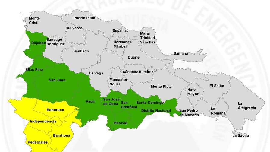 El COE incrementa los niveles de alerta en 13 provincias por aguaceros asociados a una vaguada El COE incrementa los niveles de alerta en 13 provincias por aguaceros asociados a una vaguada