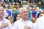 Ricardo de los Santos juramenta a representantes del sector construcción en apoyo a Carolina Mejía