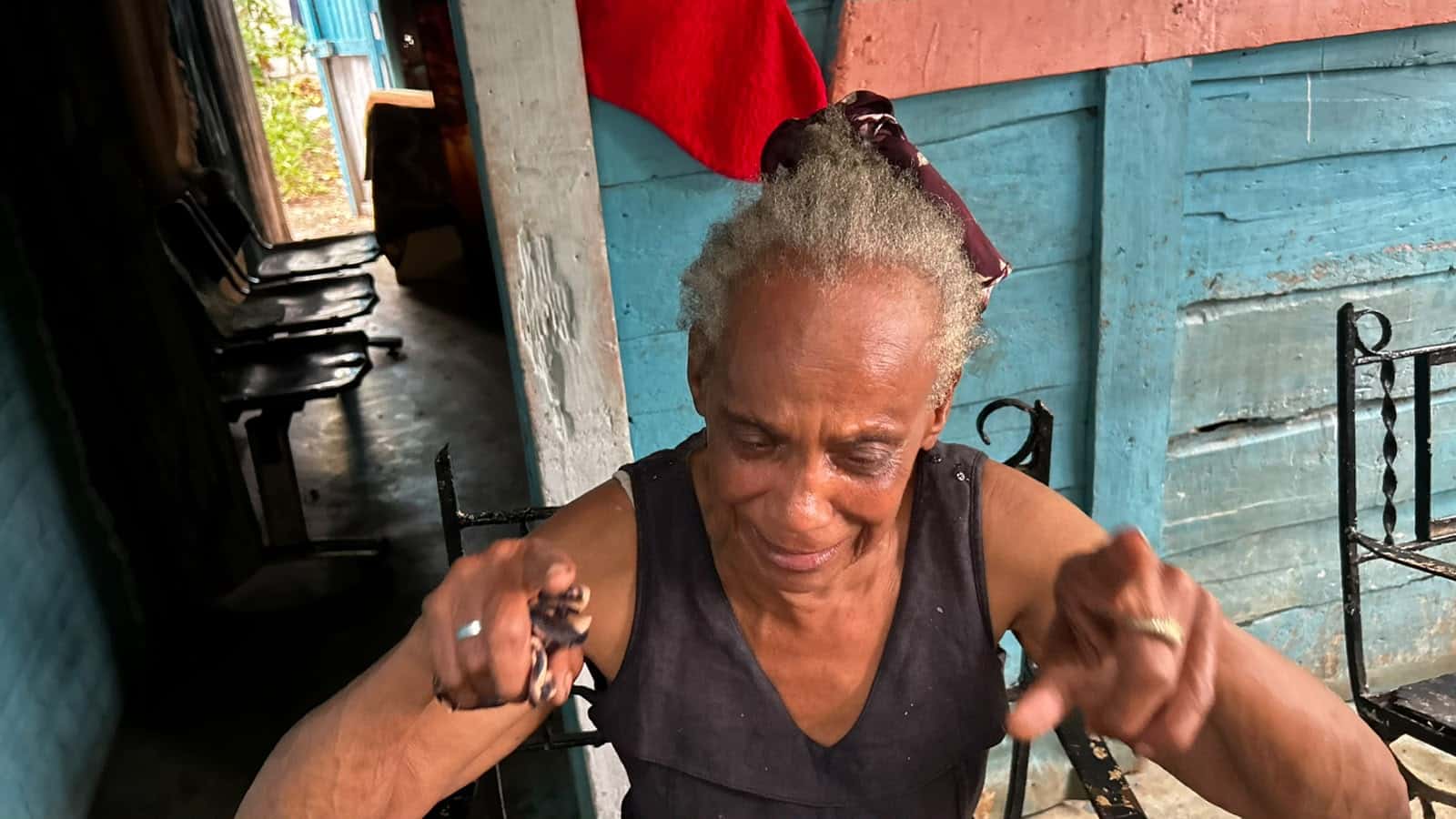 Isabel Cuevas Díaz, abuela de&nbsp;Joel Féliz Teresa.