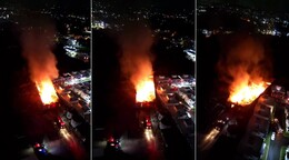 Incendio de más de cinco horas afecta fábrica de aceite en San Cristóbal