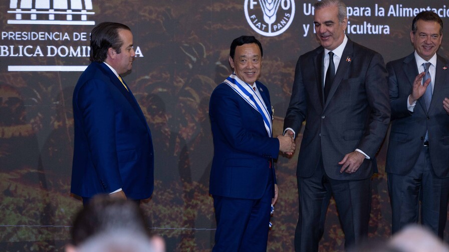 Director de la FAO reconoce avances de República Dominicana tras salida del Mapa del Hambre Director de la FAO reconoce avances de República Dominicana tras salida del Mapa del Hambre