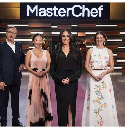 Meghan Markle regresa a la televisión como presentadora de MasterChef Junior Australia