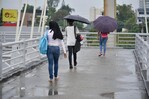 El Distrito Nacional y seis provincias en alerta amarilla por lluvias